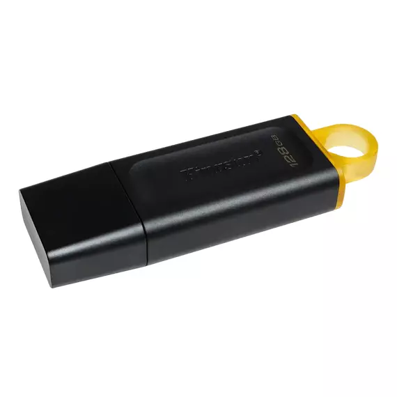 Memorie USB Kingston DataTraveler Exodia, 128GB, Negru/Galben, 2 image