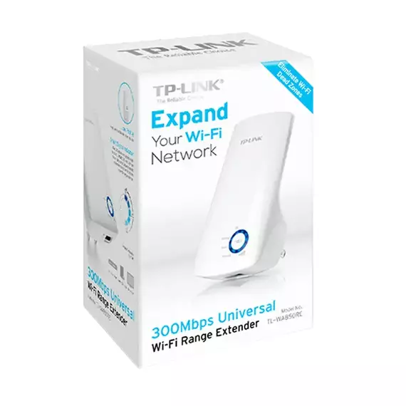 Amplificator de semnal Wi‑Fi TP-LINK TL-WA850RE, 300 Mbps, Alb, 4 image