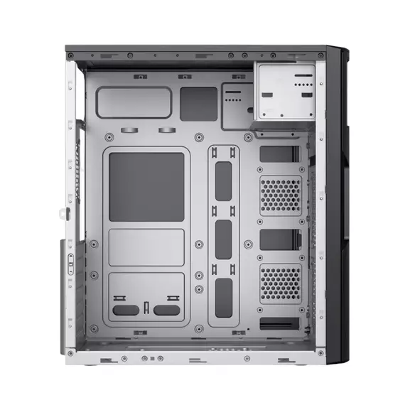 Carcasă PC Sohoo 2810BK, Midi-Tower, ATX, Negru, 4 image