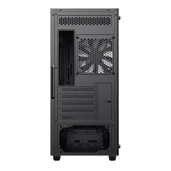 Case mATX GAMEMAX Edge, w/o PSU, 0.45mm, 1x120mm FRGB, Front Mesh, Tempered Glass, Dust Filter, 1xUS, 4 image