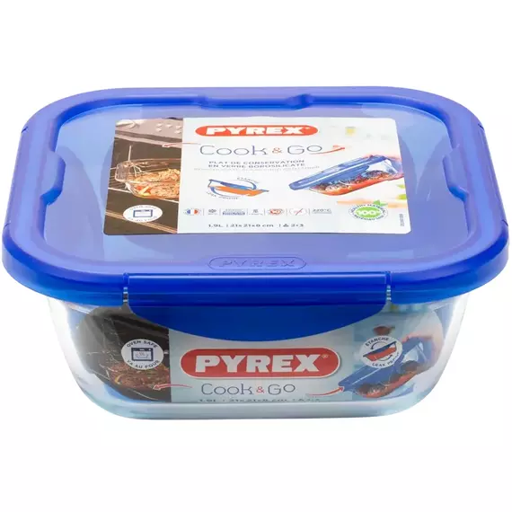 Tava de copt Pyrex 286PG00, Transparent, 4 image