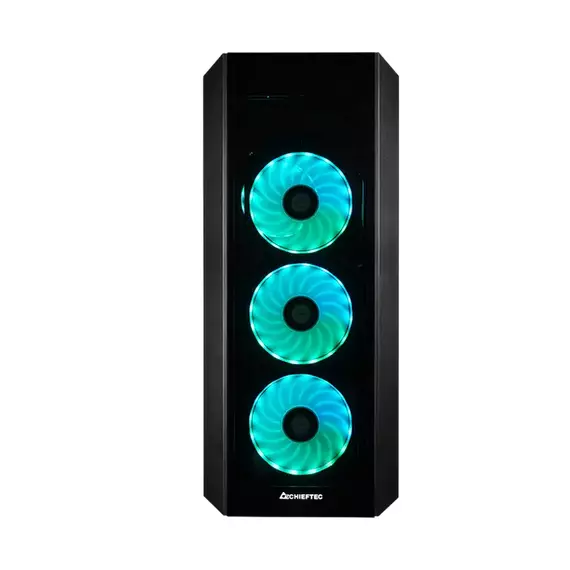 Carcasă PC Chieftec SCORPION III, Midi-Tower, ATX, Negru, 4 image