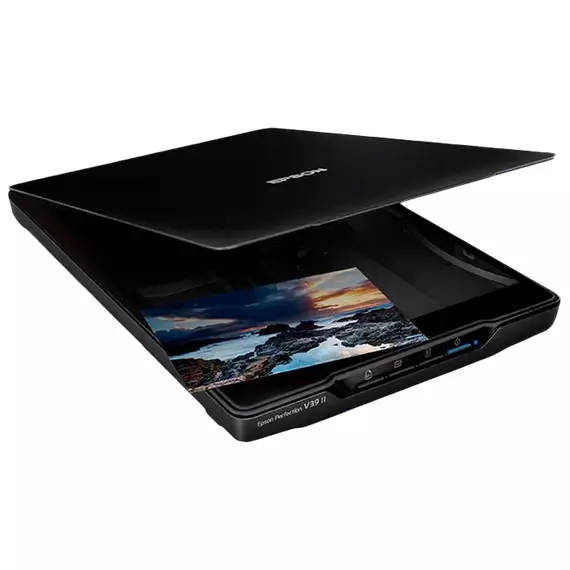 Scanner Tablet Epson Perfection V39II, A4, Negru, 4 image