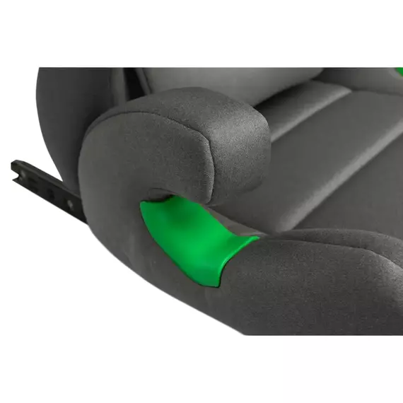 Scaun auto Caretero Nimbus, Grupa 2/3 (15-36 kg), Grafit, 4 image