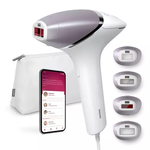 Fotoepilator Philips BRI947/00, Violet | Alb, 2 image