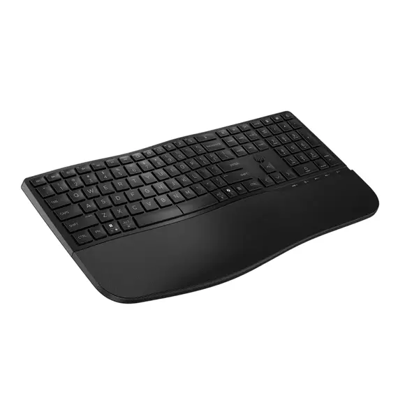 Tastatură HP 680 Comfort, Fără fir, Negru, 5 image