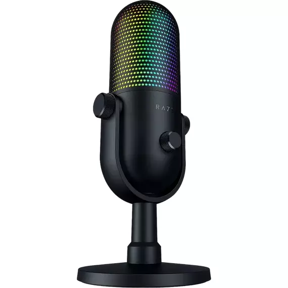 Microfon Gaming Razer Seiren V3 Chroma, Cu fir, Negru, 5 image