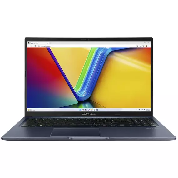 Laptop 15,6" ASUS Vivobook 15 M1502YA, Quiet Blue, AMD Ryzen 7 5825U, 16GB/512GB, Fără SO, 6 image