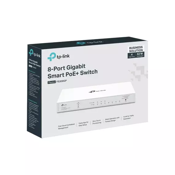 Switch de rețea TP-LINK Festa FS308GP, 4x IEEE 802.3af/at, 6 image