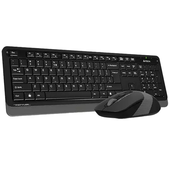 Set Tastatură + Mouse A4Tech FG1010S, Fără fir, Gri, 4 image
