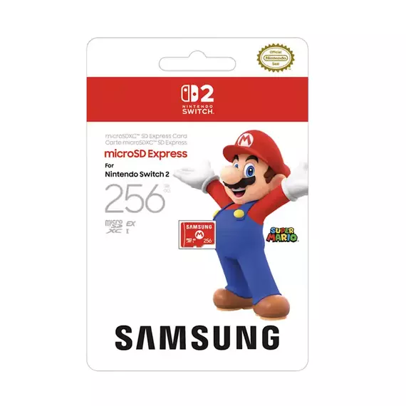 Card de Memorie Samsung Express Card pentru Nintendo Switch 2, 256GB (8806095700670), 2 image