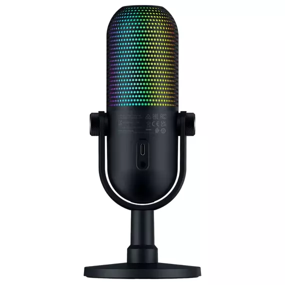 Microfon Gaming Razer Seiren V3 Chroma, Cu fir, Negru, 4 image