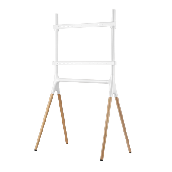 Suport pentru TV pe picior Reflecta Elegant 70WB white/beech, #23194, Alb, 3 image
