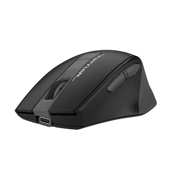 Wireless Mouse A4Tech FG35CS Plus, Fstyler 2.4G Rechargeable With Silent Button , Gray, 7 image