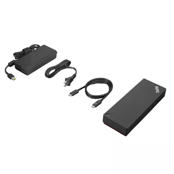 Stație Docking Lenovo Thinkpad Thunderbolt 4 Dock, Negru, 6 image