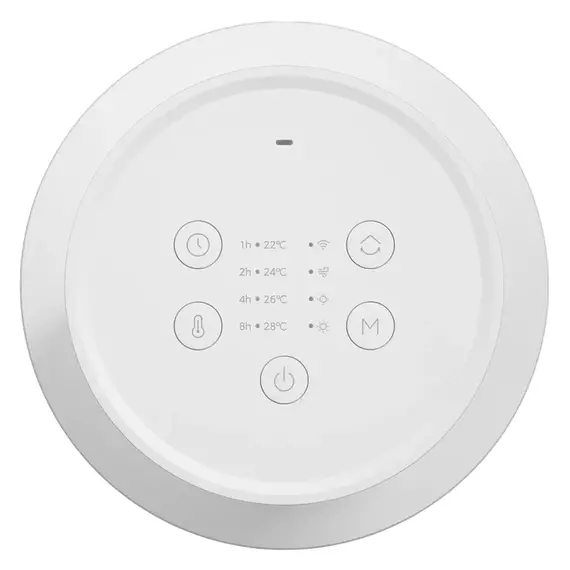 Aerotermă Xiaomi Smart Graphene Heater, 2000W, Alb, 3 image