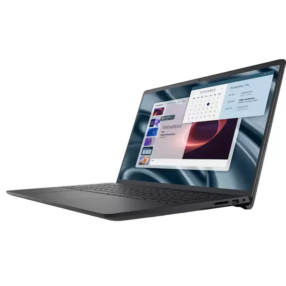 Laptop Business 15,6" DELL Pro 15 Essential PV15255, Carbon Black, AMD Ryzen 5 7520U, 8GB/512GB, Windows 11 Home, 3 image