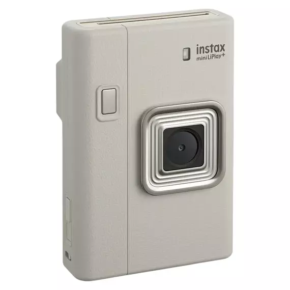 Cameră Foto Fujifilm Instax Mini LiPlay+, Sand Beige, 5 image