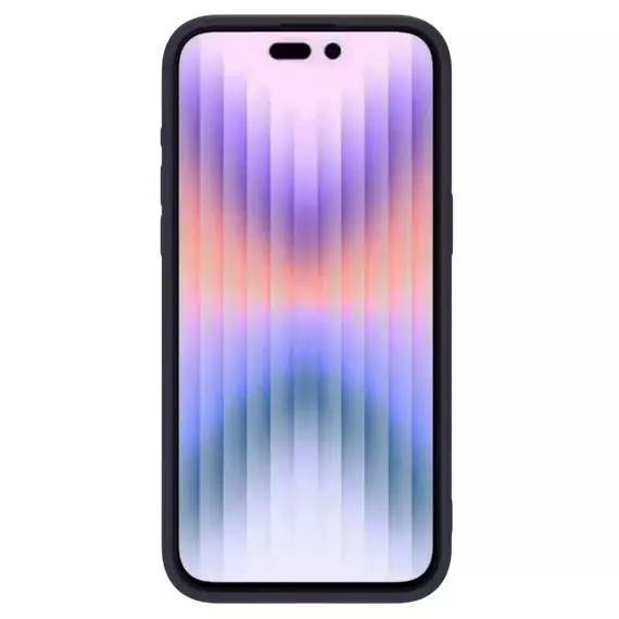 Husă Nillkin iPhone 15 Pro, CamShield Silky Silicone, Dark Purple, 4 image