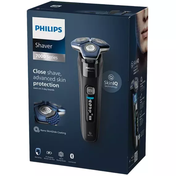Aparat de ras electric Philips S7886/35, Negru, 4 image