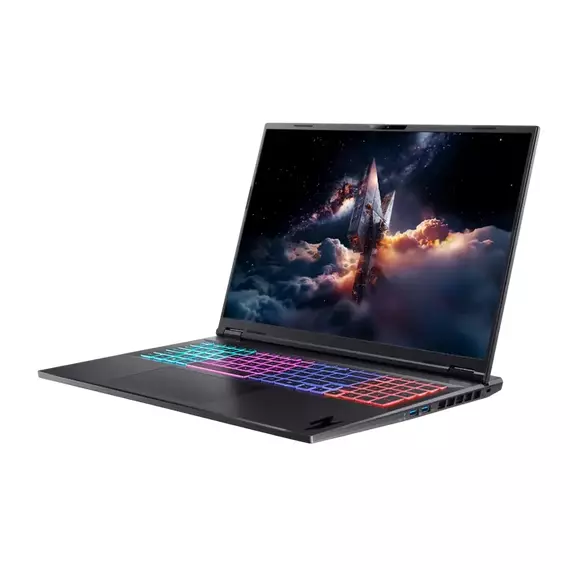 Laptop Gaming 18" Acer Nitro 18 AI AN18-61, Obsidian Black, AMD Ryzen AI 7 350, 32GB/1024GB, Linux eShell, 7 image