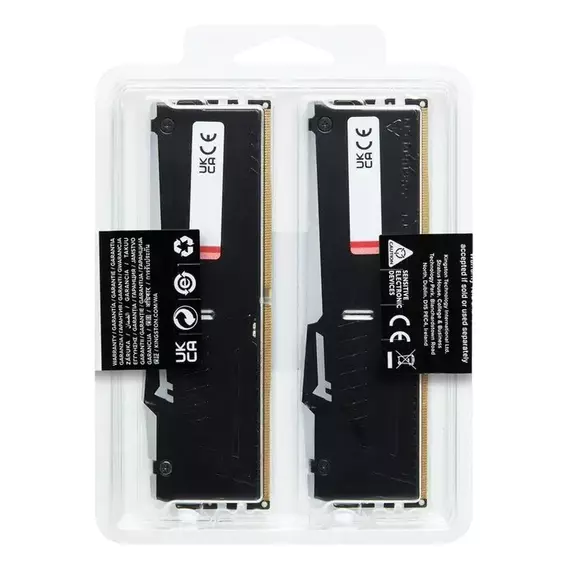 Memorie RAM Kingston FURY Beast RGB, DDR5 SDRAM, 6400 MHz, 32GB, KF564C32BBEAK2-32, 5 image