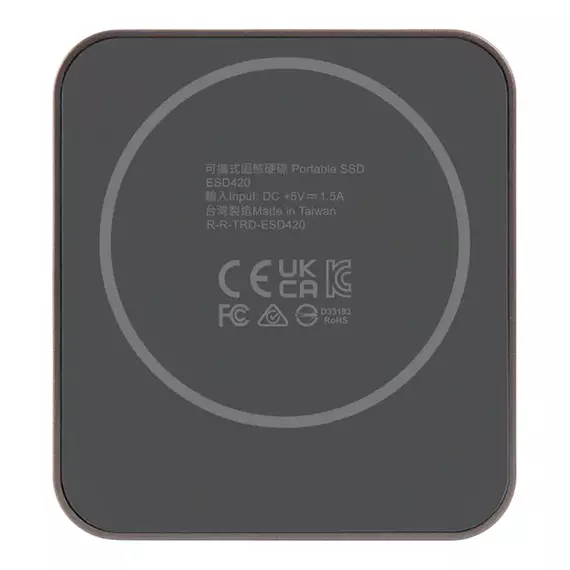 SSD portabil extern Transcend ESD420, 4 TB, Iron Gray (TS4TESD420C), 4 image