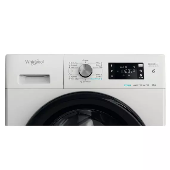 Mașină de spălat Whirlpool FFB 9469 BV EE, 9kg, Alb, 5 image