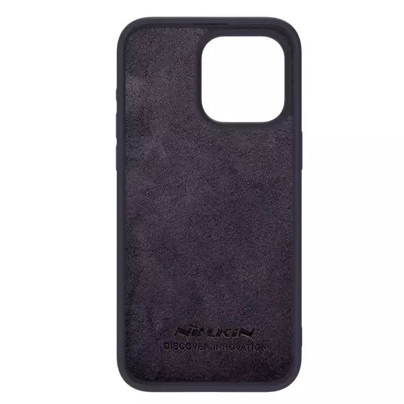 Husă Nillkin iPhone 15 Pro, CamShield Silky Silicone, Dark Purple, 5 image