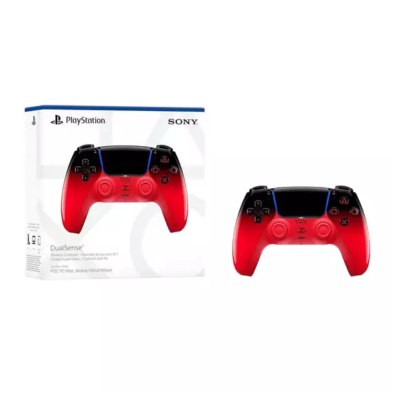 Gamepad SONY DualSense, Techno Red, 4 image