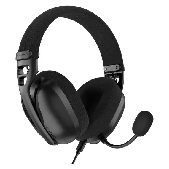 Căști gaming HATOR Hyperpunk 3 USB, Cu fir, Negru, 4 image