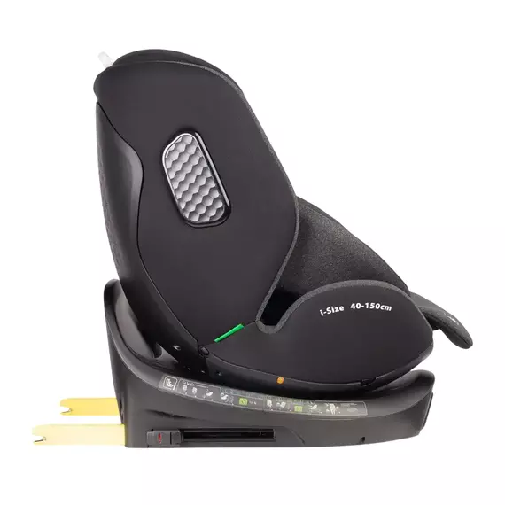 Scaun auto Caretero Lumi i-Size, Grupa 0+/1/2/3 (0-36 kg), Gri inchis, 8 image