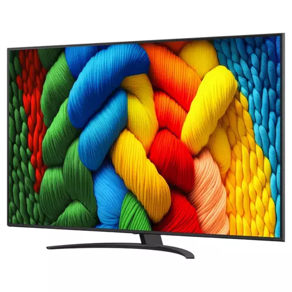 86" Nanocell SMART TV LG 86NANO81A6A, 3840x2160 4K UHD, webOS, Negru, 4 image