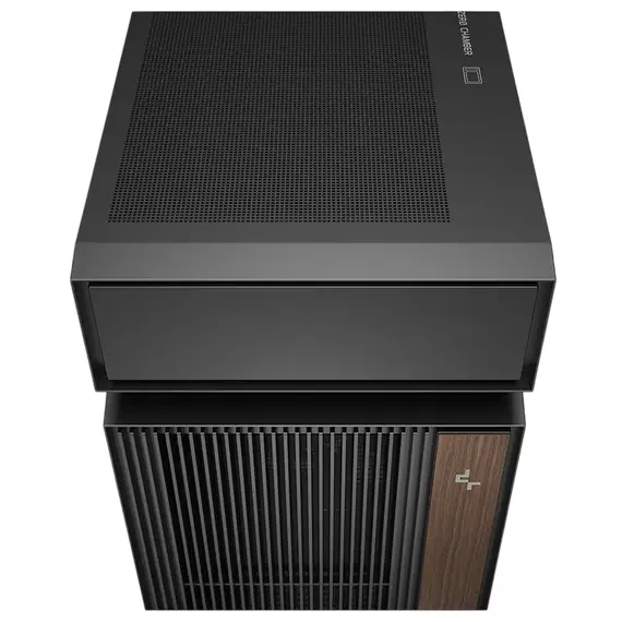Carcasă PC Deepcool CL6600, Midi-Tower, Fără PSU, Negru, 4 image
