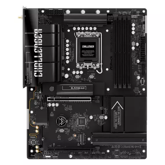 Placă de bază ASRock B860 CHALLENGER WIFI, LGA1851, AMD B860, ATX, 3 image