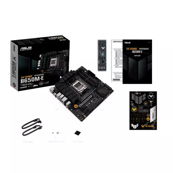 Placă de bază ASUS TUF GAMING B650M-E, AM5, AMD B650, Micro-ATX, 6 image