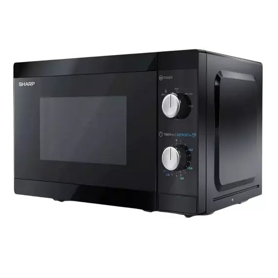 Cuptor cu microunde Sharp YC-MS01E-B, Negru, 6 image