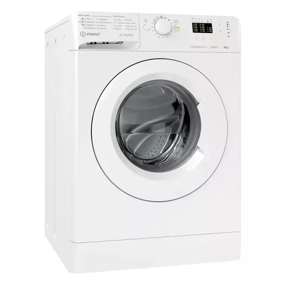 Mașină de spălat Indesit MTWA 91284 W EE, 9kg, Alb, 5 image