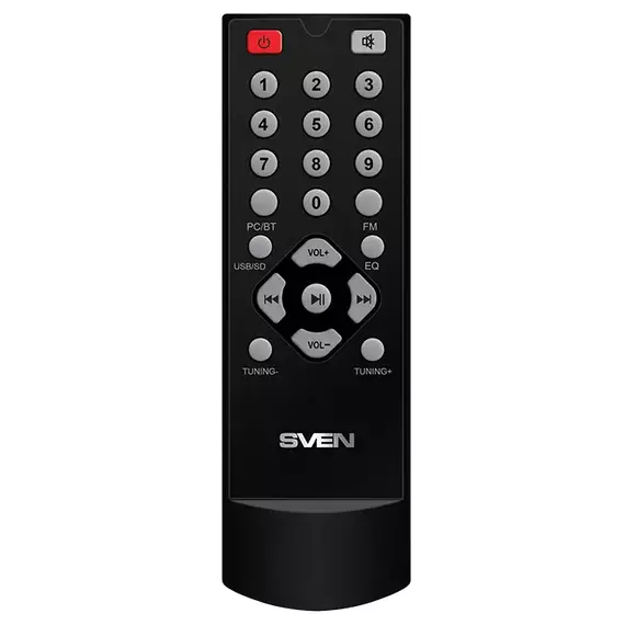 Boxe pentru calculator 2.1 SVEN MS-304, Negru/Roșu, 4 image