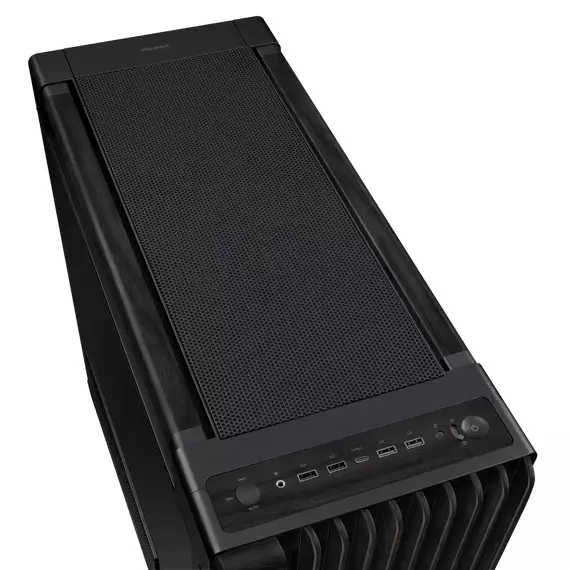 Carcasă PC ASUS ProArt PA602 Wood TG, Midi-Tower, Negru, 2 image