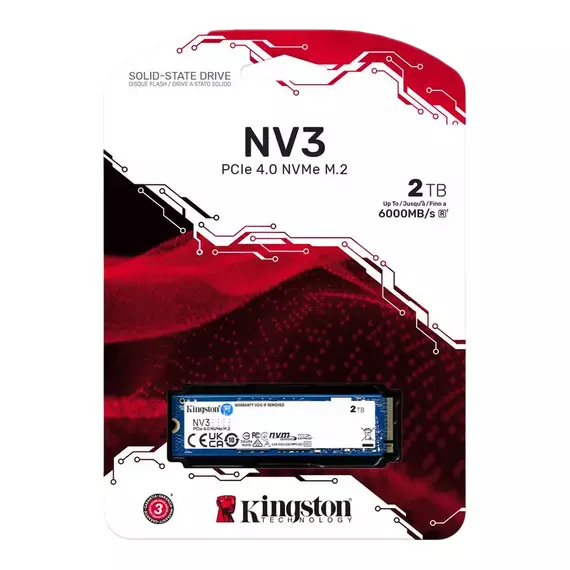 Unitate SSD Kingston NV3, 2048GB, SNV3S/2000G, 5 image