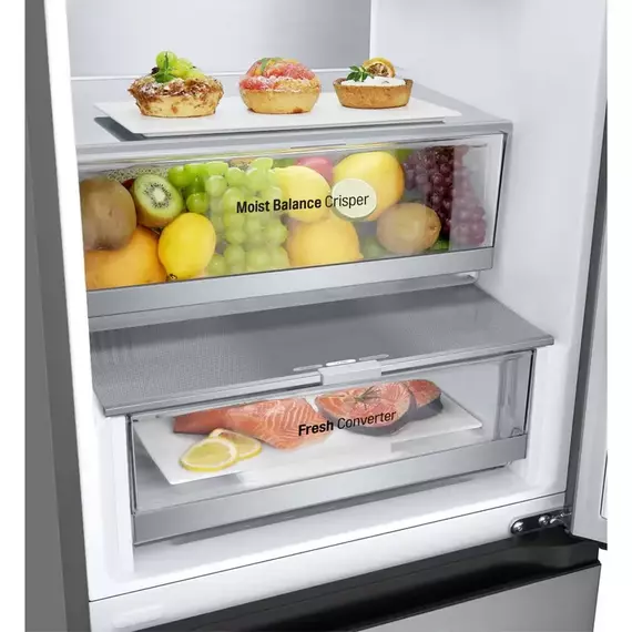 Frigider LG GBV5240DPY, Oțel inoxidabil, 6 image