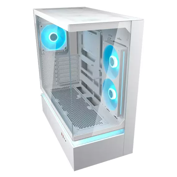 Carcasă PC Cougar CFV235 White, Midi-Tower, Fără PSU, Alb, 5 image