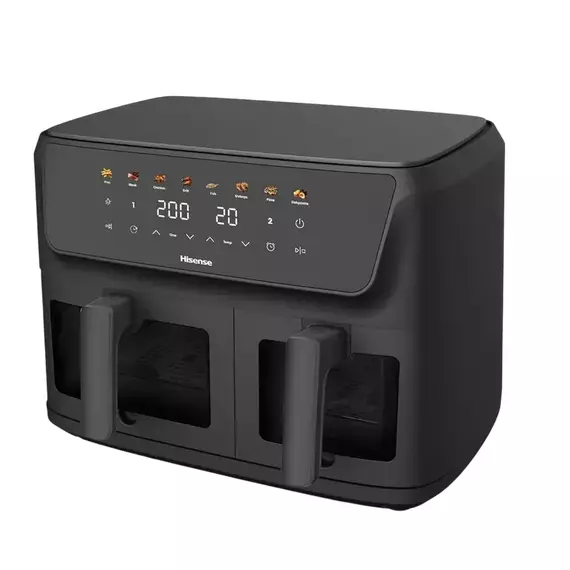 Friteuză cu aer cald Hisense HAF2700DCD, Negru, 2 image