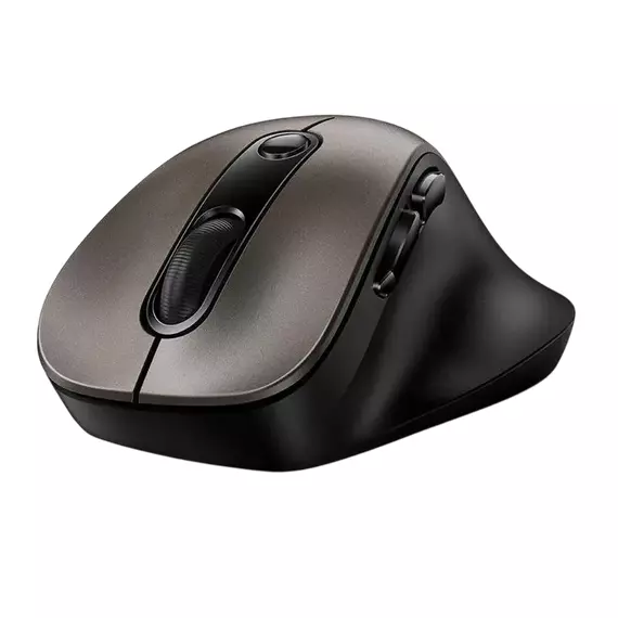 Mouse Wireless Genius Ergo 9000S, Champagne Titanium, 5 image