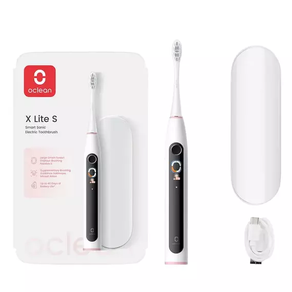 Periuță de dinți electrică Oclean X Lite Set, Gri, 4 image