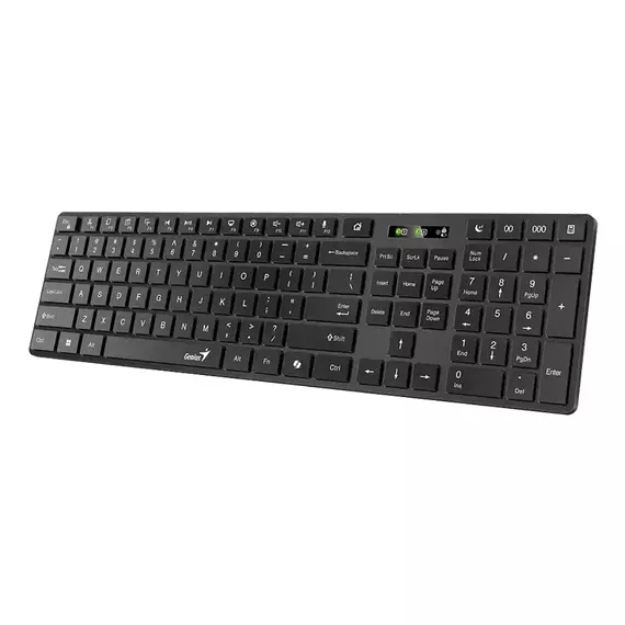 Tastatură Genius SlimStar 7250BT, Fără fir, Negru, 5 image