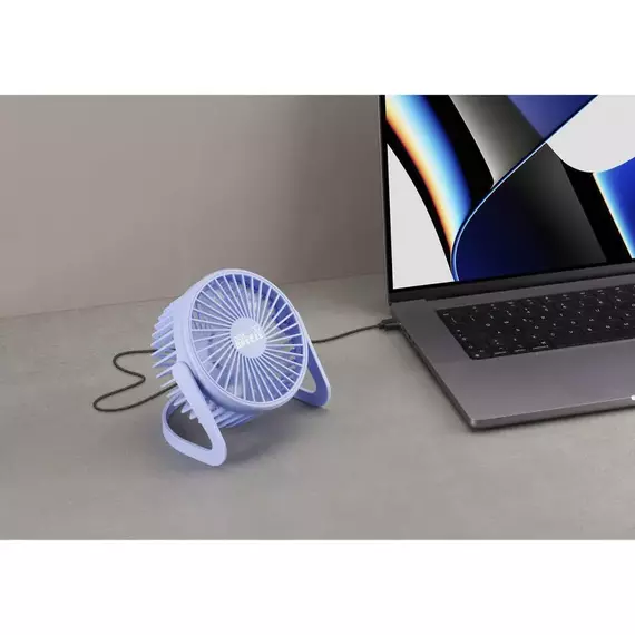 Ventilator Cellularline Desk Breeze, Violet, 3 image