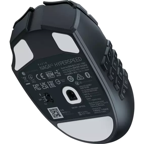 Mouse Wireless Razer Razer Naga V2, Negru, 6 image