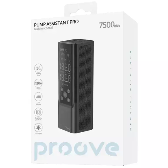 Compresor auto Proove Pump Assistant Pro, Negru, 7 image